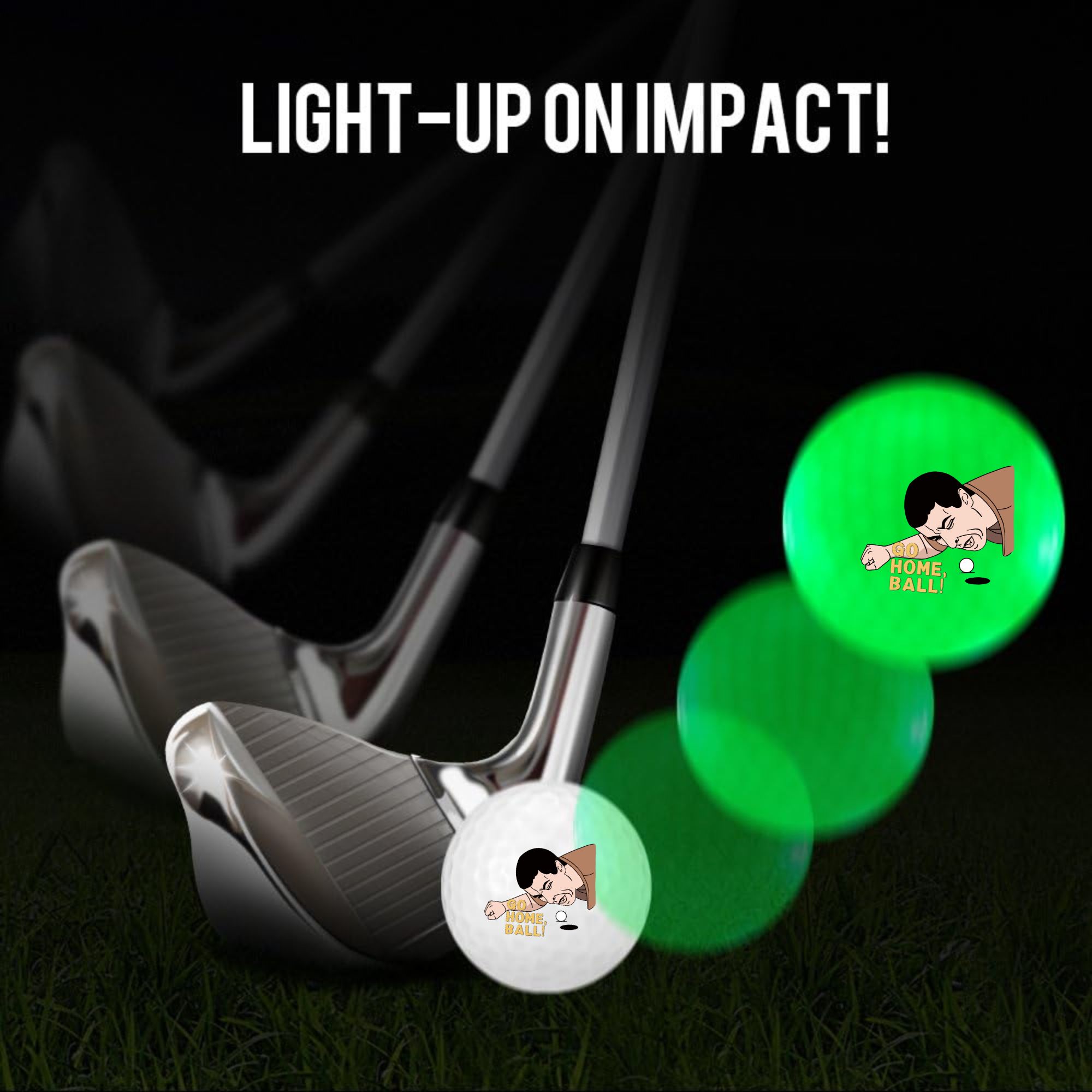 4 pelotas de golf que brillan  - Golf Equipment Gifts reseña y precio